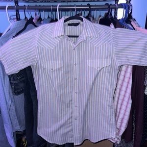 Panhandle Slim Medium Short Sleeve Button Up